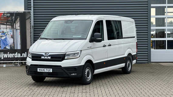 MAN TGE 2.140 L3H2 Facelift handgeschakeld dubbele cabine